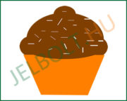 Muffin matrica + címke csomag 5. típus