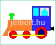 Vonat (mozdony) matrica + címke csomag 3. típus