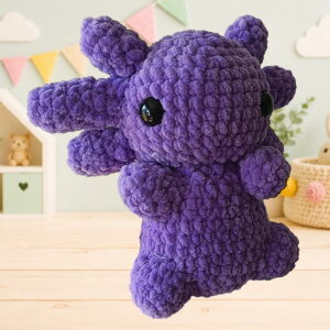 Amigurumi axolotl