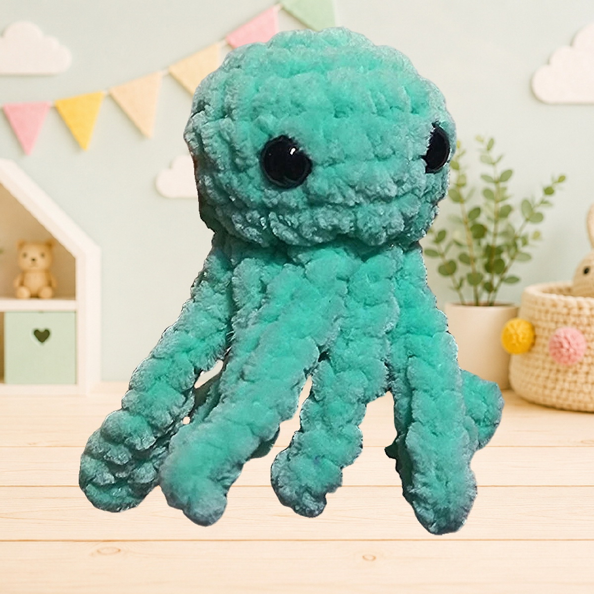 Amigurumi medúza