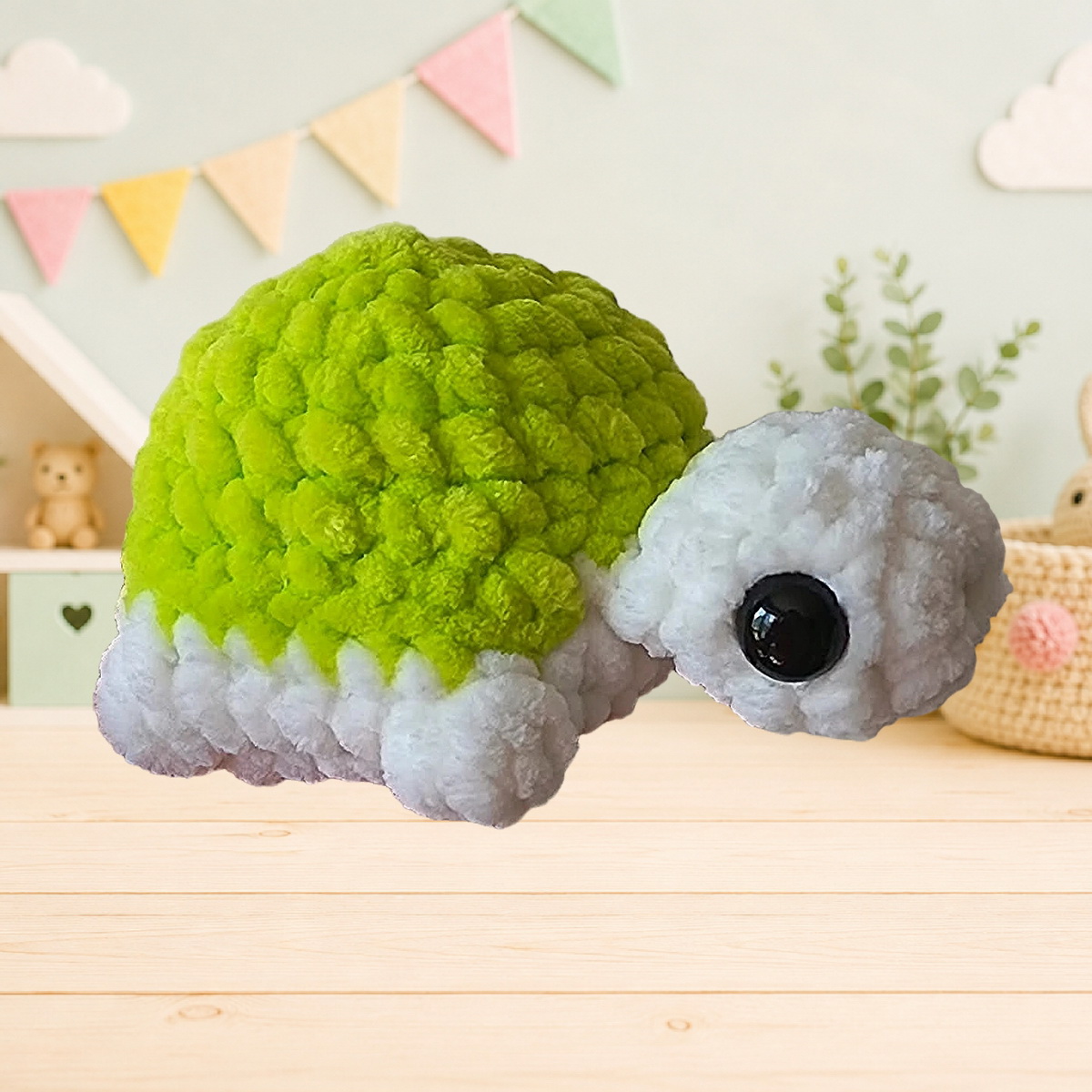 Amigurumi teknős