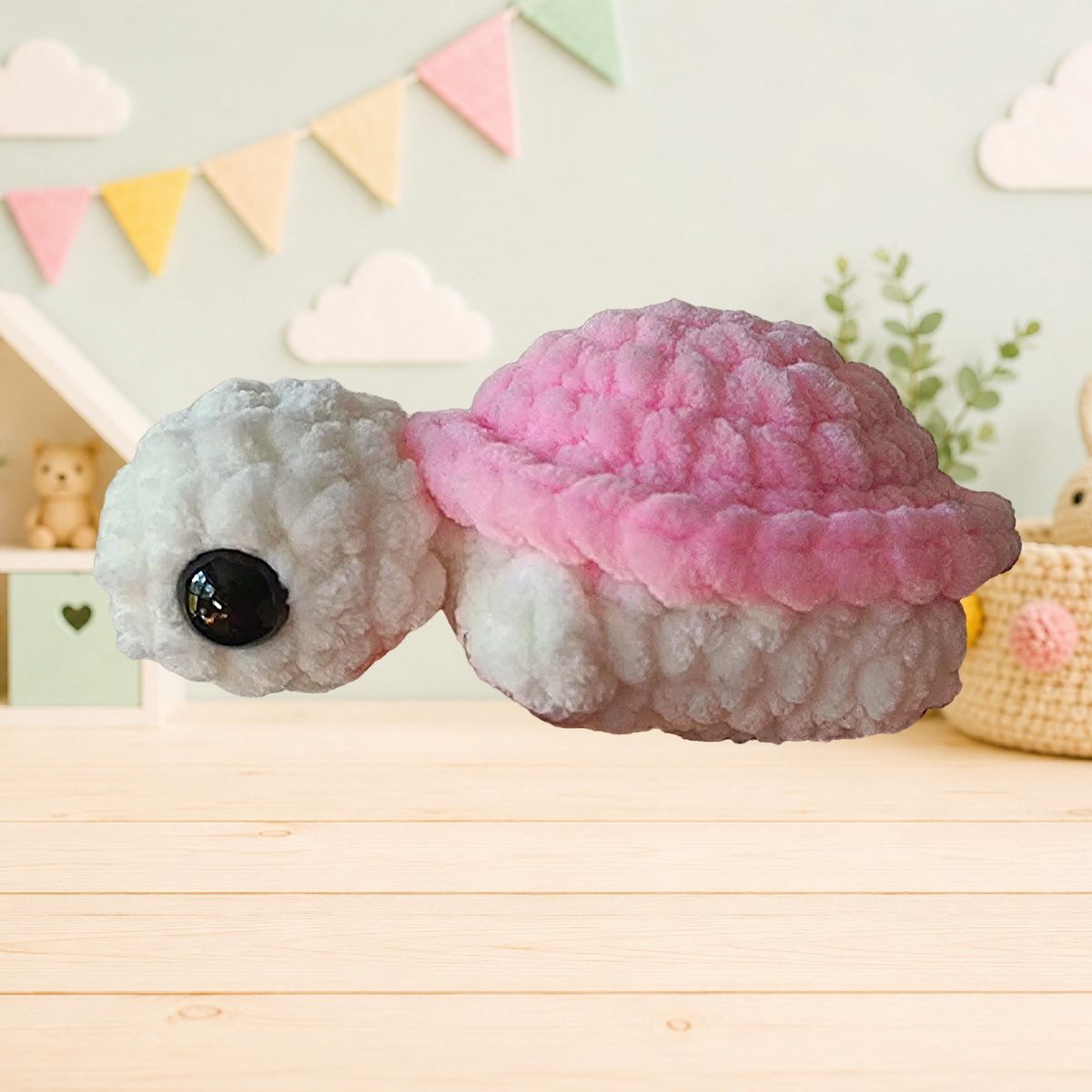 Amigurumi teknős